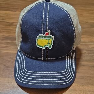 Masters American Needle Navy and Beige Trucker Hat - Unisex